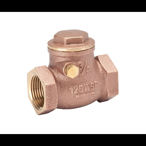 Brass Swing Check Valve, 1"