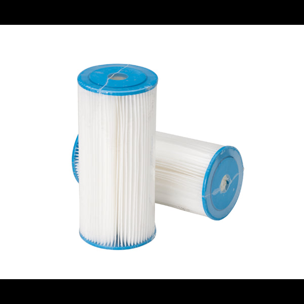 Water Filter Element, 4 1/2 x 10", 20 Micron, 1" to 1-1/2" Housing; Pkg of 2
