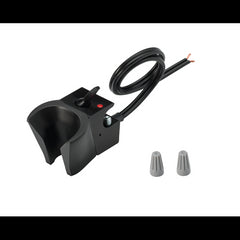 Holder, Electric Auto, Normally Open, Black