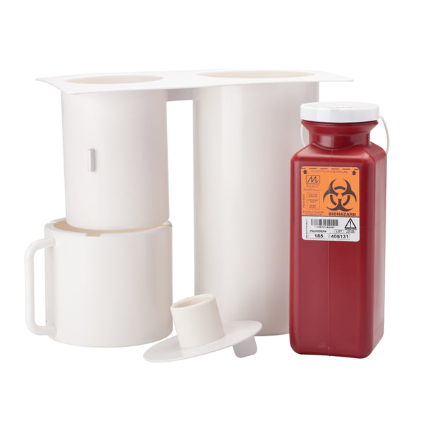 Sharps & Waste Chute, Combined