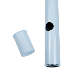 Light Post w/P&C Bushing, 48", Gray