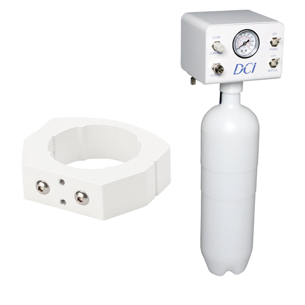 Asepsis Self-Contained Deluxe QS Single Water System w/2 Liter Bottle & 2" Clamp