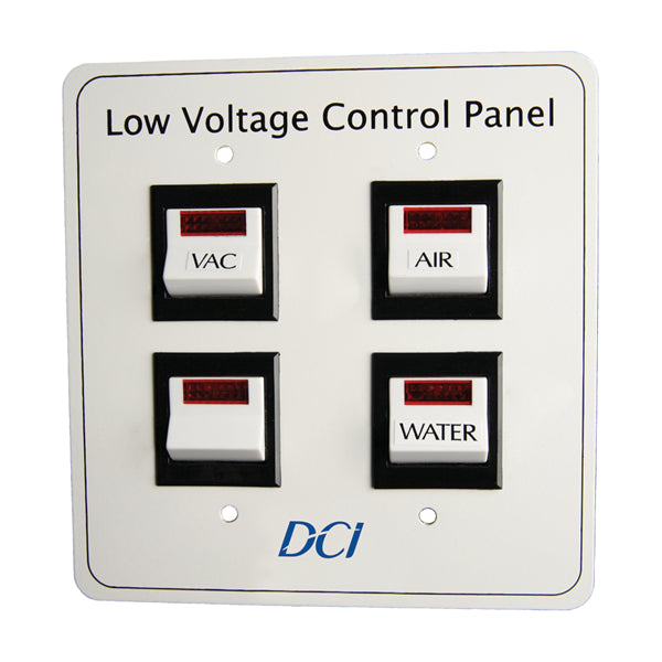 Low Voltage Control Panel, Dual Switch