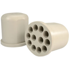 Rack 12x4-10ml D16mm Vac/Sar 2/pk