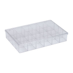 Storage Box, Plastic, 24 Compartment