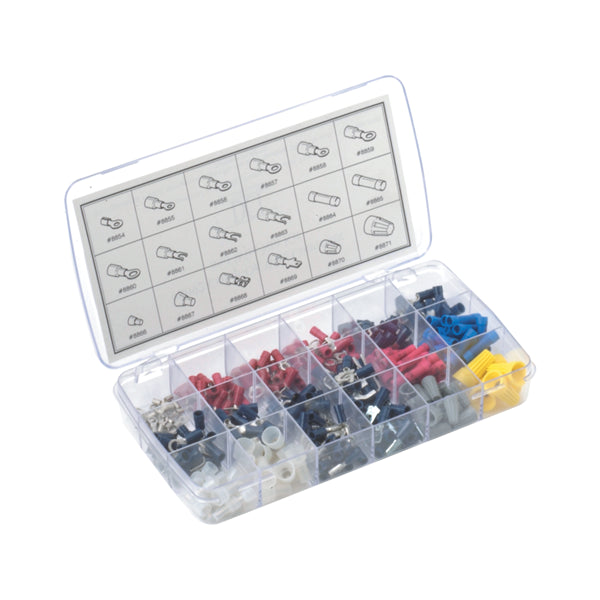 Wire Connector & Wire Nut Kit, Crimp-on