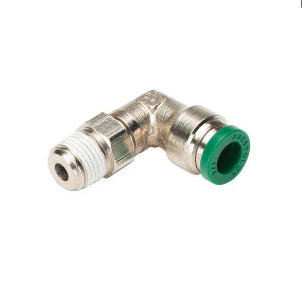 1/8 NPT x 1/4 Push In Poly, Elbow