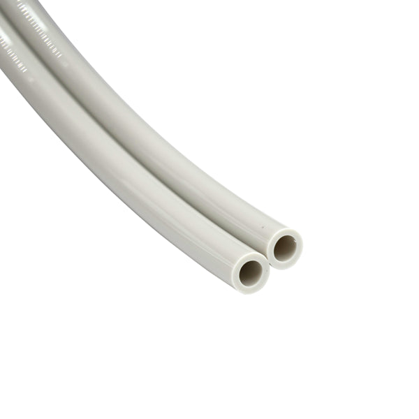 FC Tubing, 2 Hole, Poly Sterling; Roll of 100ft