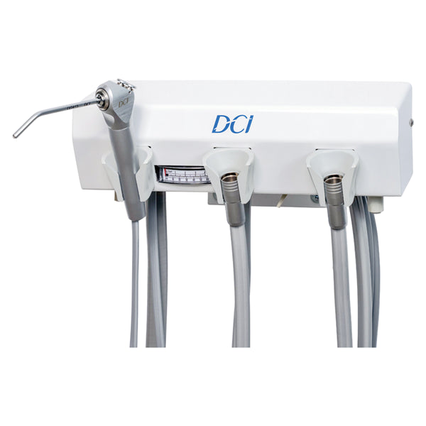 Alternative Arm Mounted Manual Control, 1 Wet & 1 Dry w/Tray & White Flex Arm