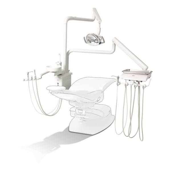 Reliance Over the Patient Dental Unit with Cuspidor & PMU, White