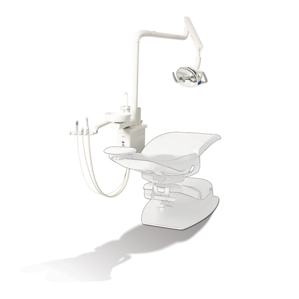 Reliance Post Mount Utilities, PMU w/Cuspidor, White