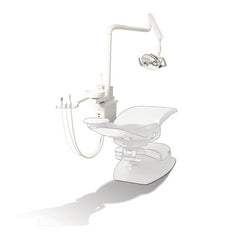 Reliance Post Mount Utilities, PMU w/Cuspidor, White