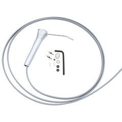 Syringe, Valve Core, Quick-Clean, w/Black Straight Tubing