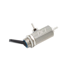 Toggle Cartridge Valve, On/Off, 3-Way, Normally Closed, Black