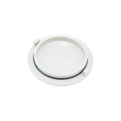 Vacuum Canister Cap w/O-ring, Bottom & Side Mounted, Gray