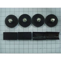 Rubber Pan Supports, 8, DxxxT