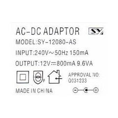 Power adaptor, AU 240v, BC/EB/EC