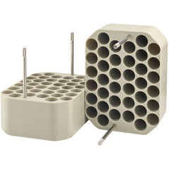Rack 38x5.5-12ml D16mm Vac/Sar 2/pk