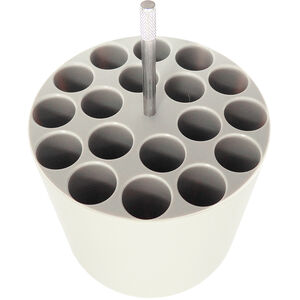 Rack 18x8ml D16mm Vac 2/pk