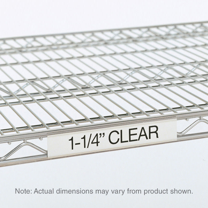 Metro Super Erecta Clear Label Holders