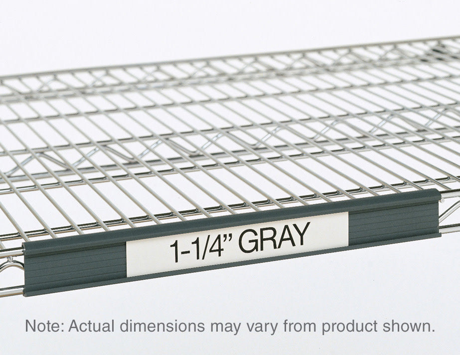 Metro Super Erecta Gray Label Holders