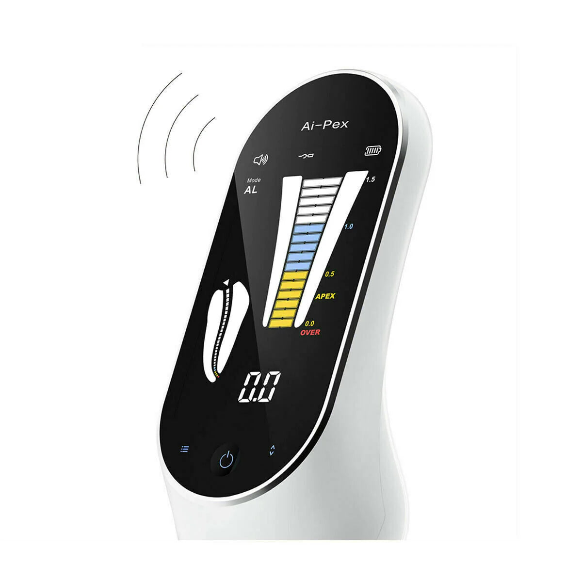 Vakker 27-51, Woodpecker Ai-Pex Multi-Frequency Apex Locator w/ Pulp Tester, 1 year warranty