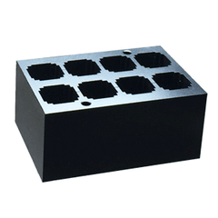Block, 8 x cuvettes (not compatible with cover)