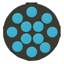 Optional foam rack, 12 x 15ml