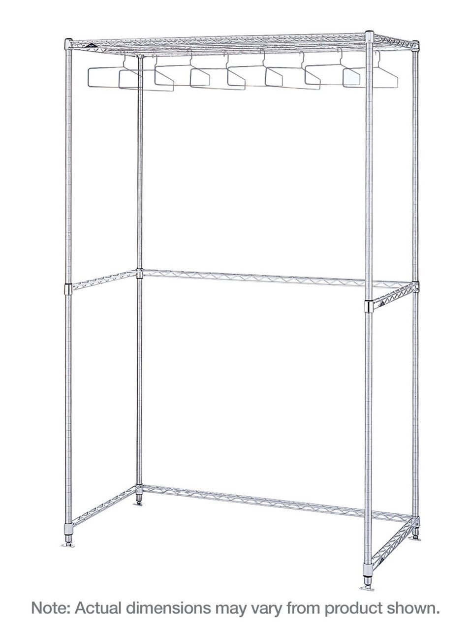 Metro Stainless Steel Upright Garment Rack