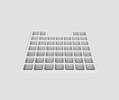 Extra shelf, 10.5 x 8 in. plastic (not autoclavable)