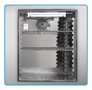 myTemp™ 65 Heating and Cooling Incubator, includes two stainless steel shelves