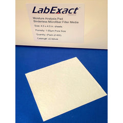 Tremont LabExact® LE-MA44X2 -Moist Analyze gls fbr Pads, 4x4in, 400/pk,40pk/case