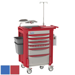 Metro LECCRP6 Lifeline Crash Cart