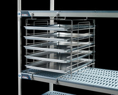 Metro Adjustable Slide System for MetroMax Industrial Plastic Shelving