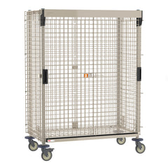 Metro MetroMax Mobile Security Shelving Unit with SlideSecure Sliding Door