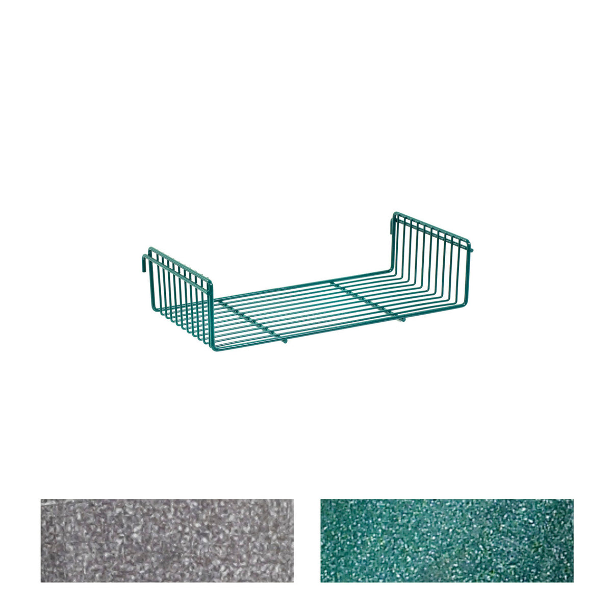 Metro SmartWall Light-Duty Shelf with Side Ledges