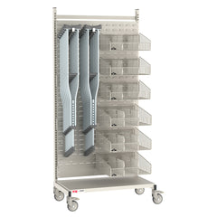 Metro qwikSIGHT Louvered Panel Crutch Storage Units