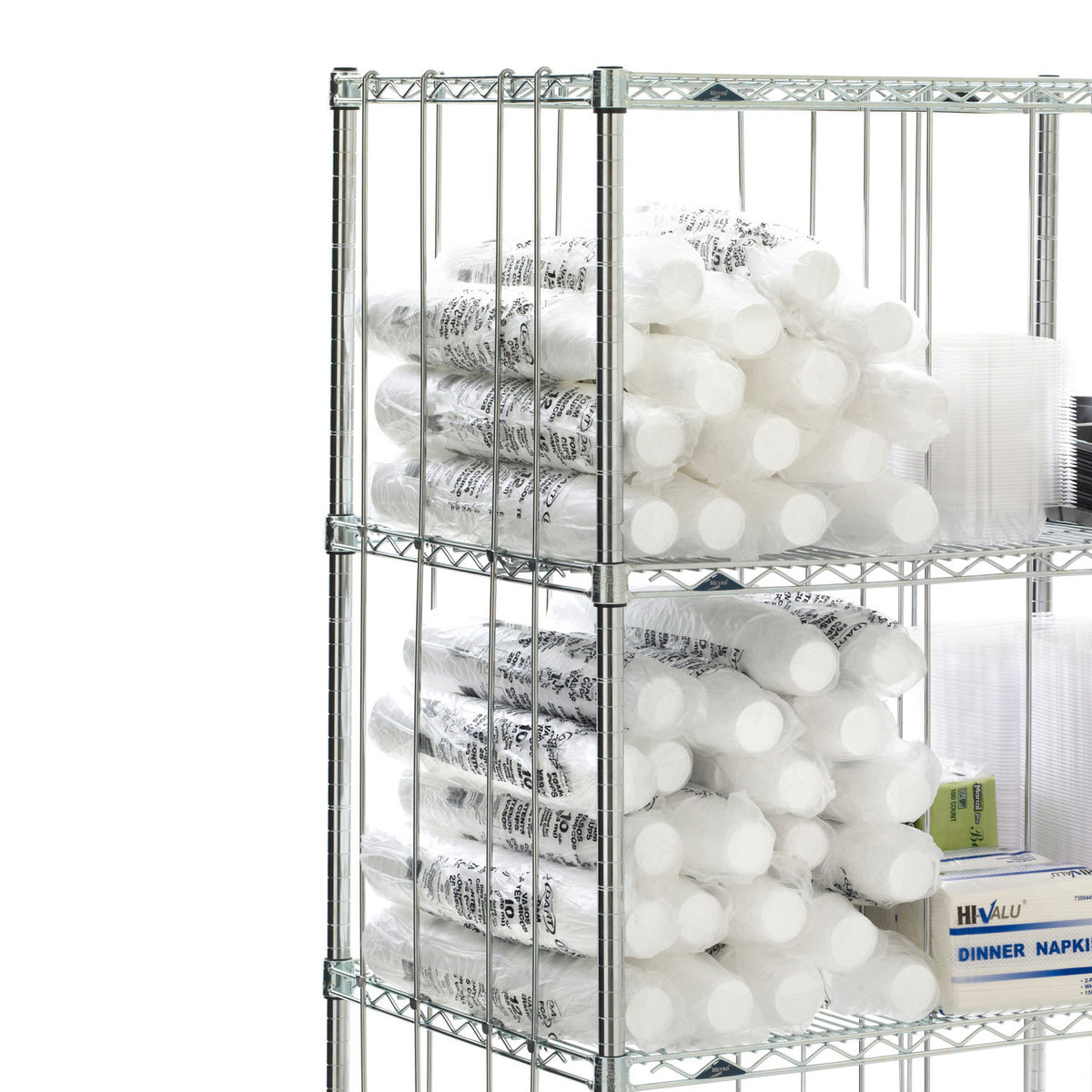 Metro Rods and Tabs for Super Erecta Industrial Wire Shelving