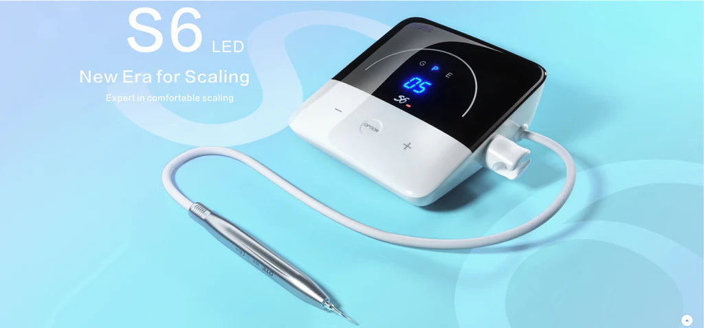 Vakker 27-50-S6, Woodpecker DTE S6 LED Ultrasonic Scaler - 1 Year Warranty