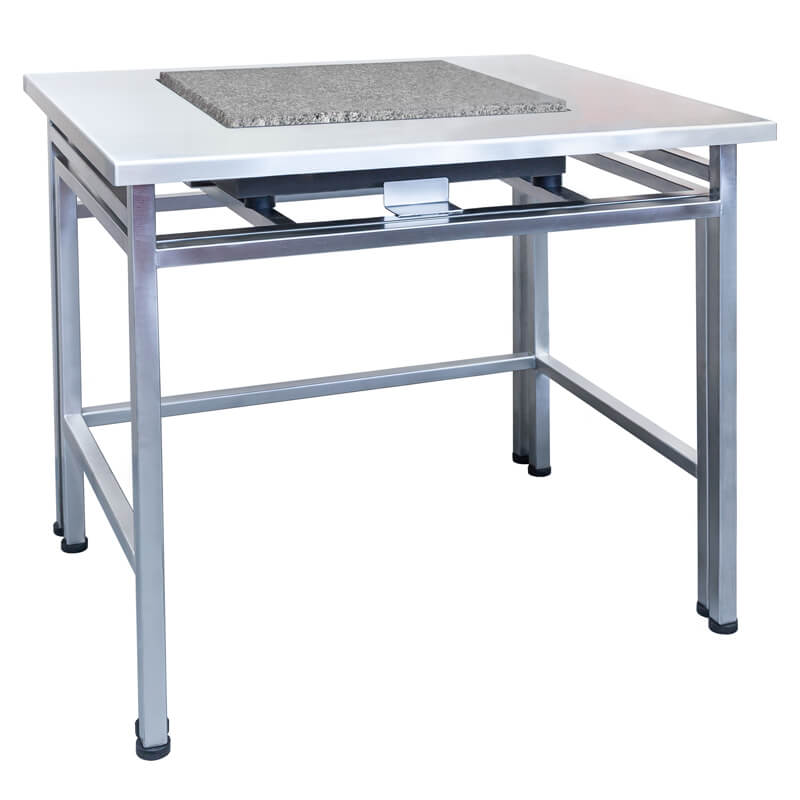 SAP/H Stainless Steel Industrial Antivibration Table