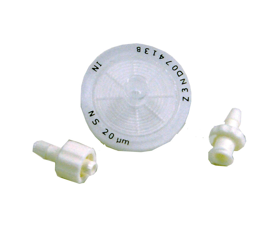 Water Filter Kit, 20 Micron, Luer Lock for 1/4? tubing