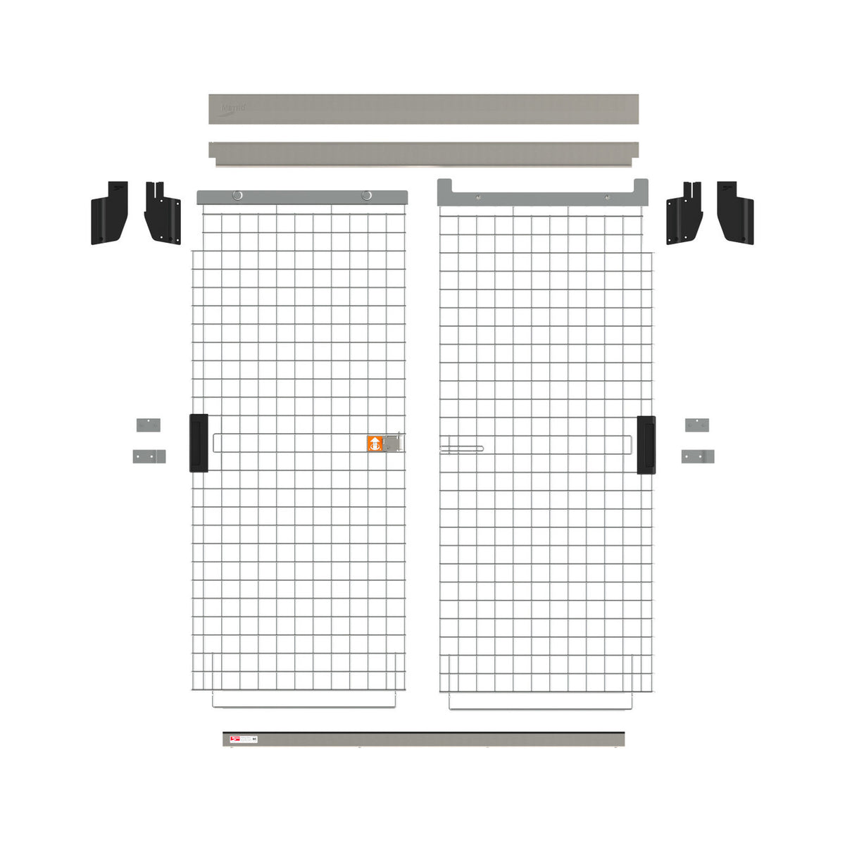 Metro SlideSecure Sliding Door Security Shelving Retrofit Kit