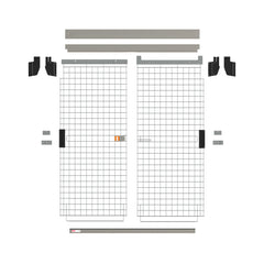 Metro SlideSecure Sliding Door Security Shelving Retrofit Kit