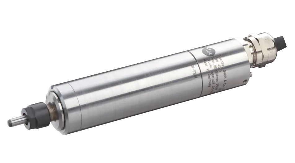 4015 DC HF Motor Spindle – 25.4mm, 100,000 RPM, 32V, C1-8 Collet