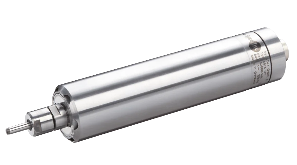 4026 AC HF Motor Spindle – 33mm, 60,000 RPM, 30V, C1-8 Collet