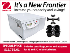 Ohaus Centrifuge Bundle Promo