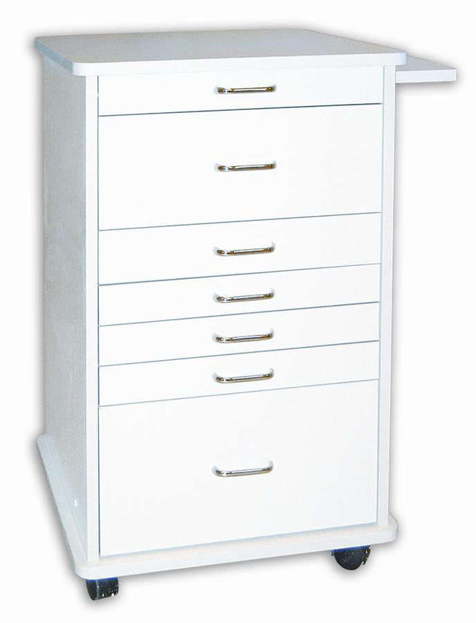 TMC-120R-W Assistant's "North	Carolina" Mobile Cabinet Right pull out