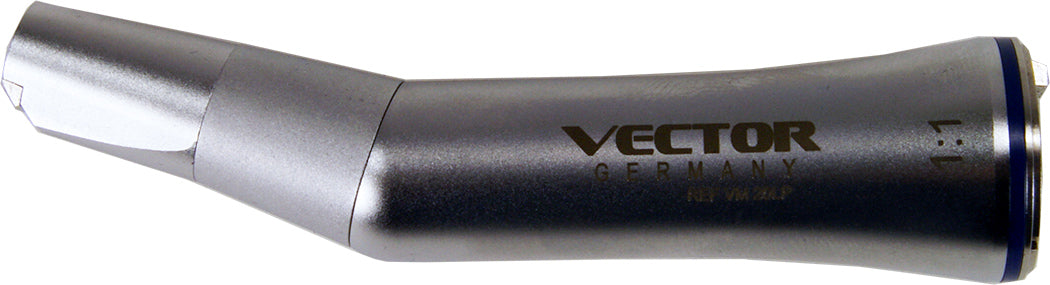 Vector 1:1 Contra Angle Handpiece, Fiberoptic with Light, 1 Hole Spray