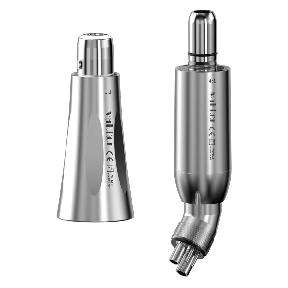 Vakker VKPP02 , 4:1 Prophy Air Motor & 1:1 Straight Handpiece Set - 1 Year Warranty