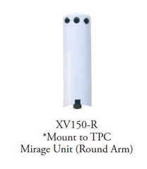 XV150-R Xray viewer bracket (round cut-out) - mount to Mirage unit head (Round Arm)